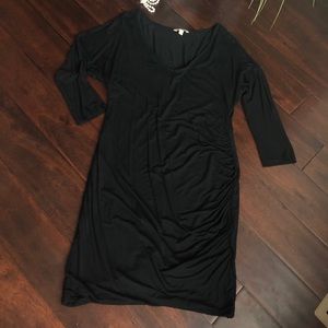 Banana Republic Cotton Rouched Dress